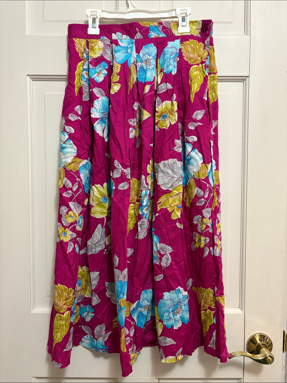Vintage Worthington Women’s Floral print skirt size 12 *flaw